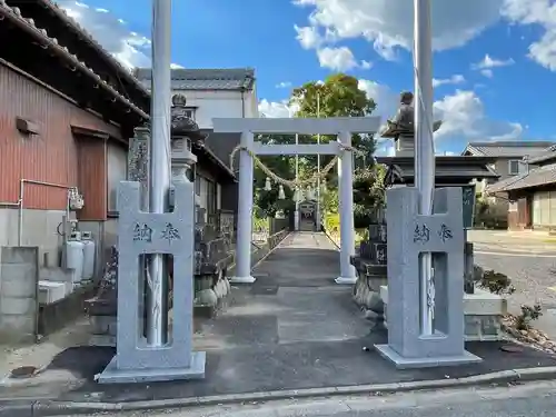 夜夫多神社の鳥居