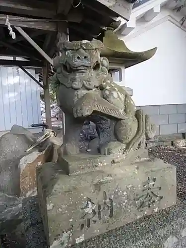 和田神社の狛犬