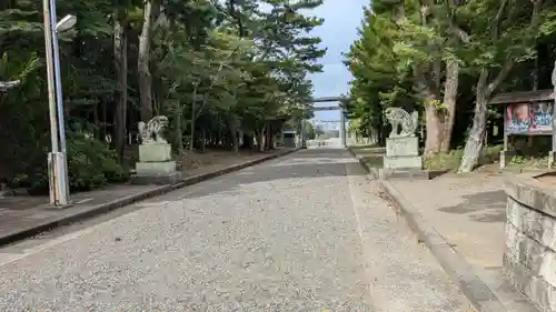 鶴谷八幡宮の景色