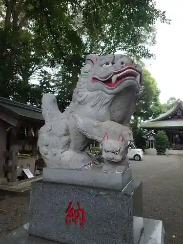 倉見神社の狛犬