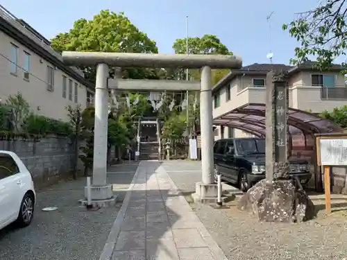 居神神社の鳥居