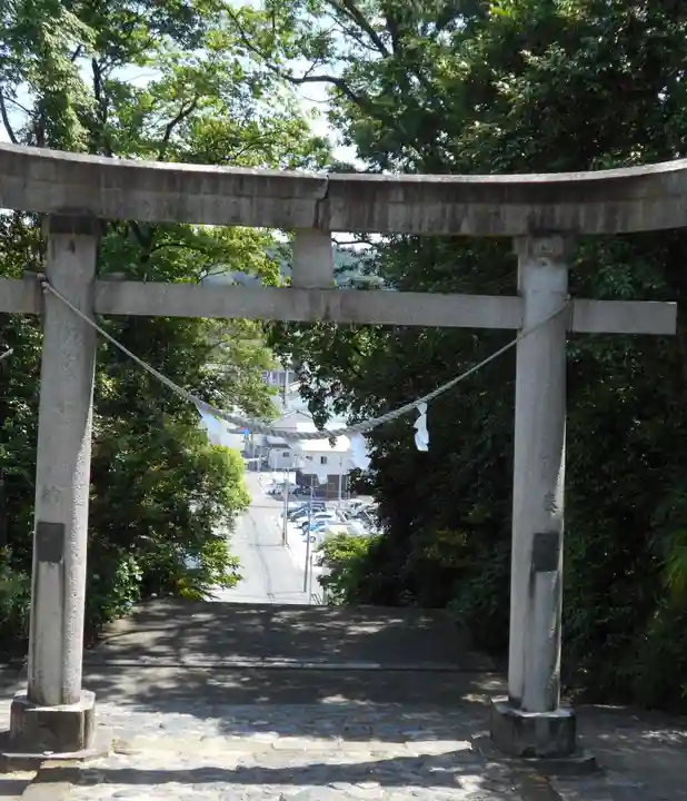 子鍬倉神社の鳥居