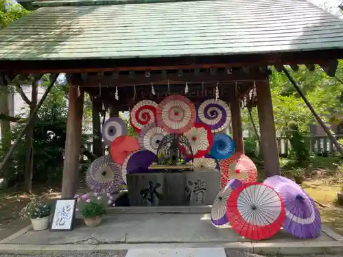 若宮神明社の手水舎