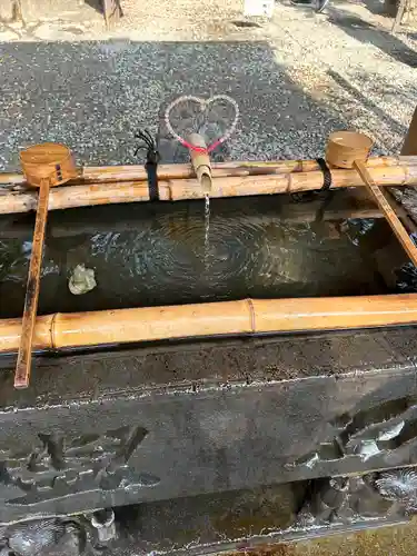 川越熊野神社の手水舎