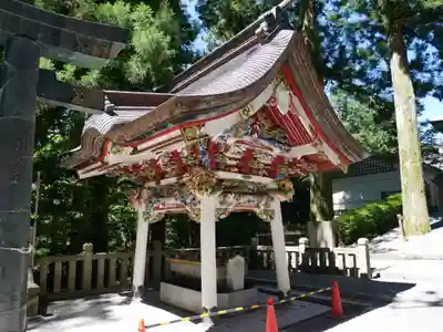 三峯神社の手水舎