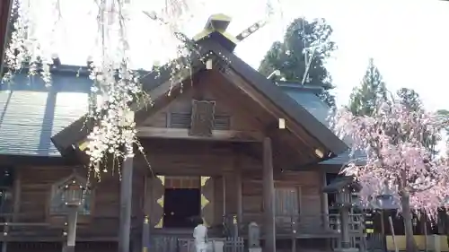 開成山大神宮の本殿