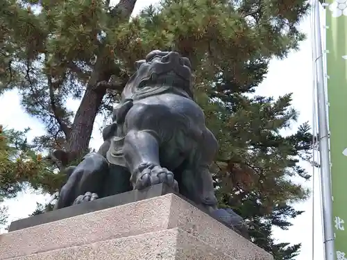 北野天満宮の狛犬