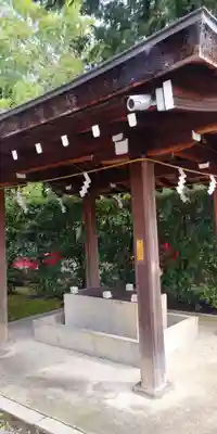 宗忠神社の手水舎