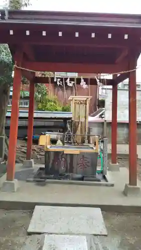 穴川神社の手水舎