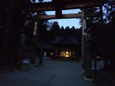 穂高神社本宮(長野県)