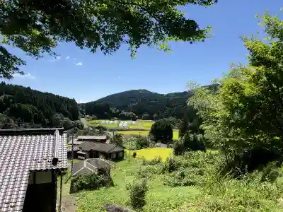 脊振神社の周辺
