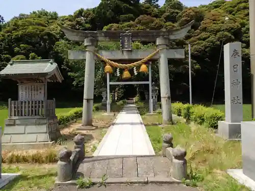 春日神社の鳥居