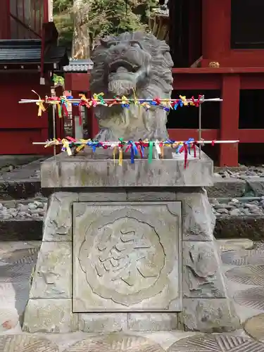 日光二荒山神社の狛犬