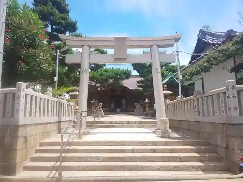 舞子六神社の鳥居