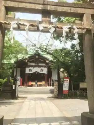 稲毛神社の本殿・本堂
