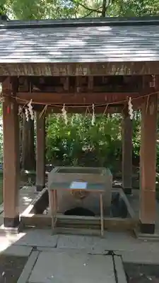 赤坂氷川神社の手水舎