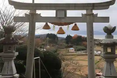 長屋神社の鳥居
