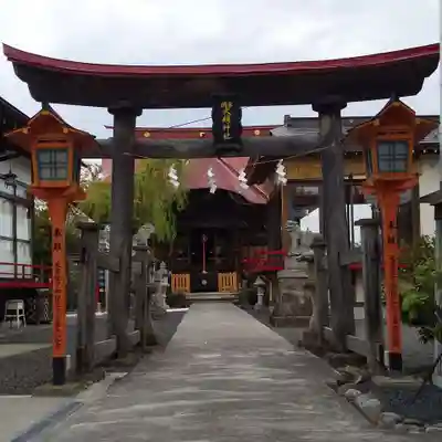大鏑神社の鳥居