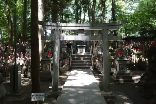 豊川閣　妙厳寺の鳥居