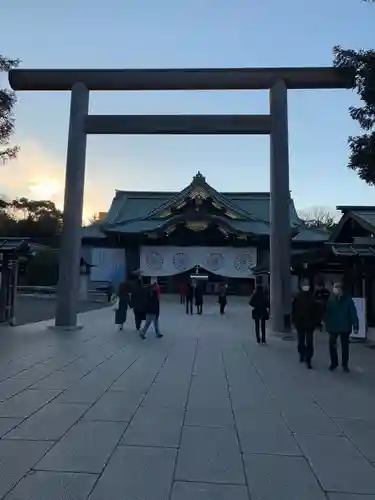 靖國神社の鳥居