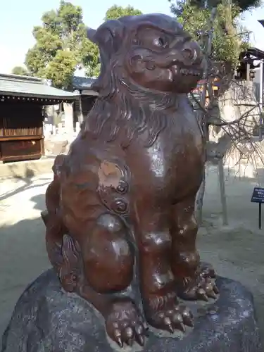 貴布禰神社の狛犬