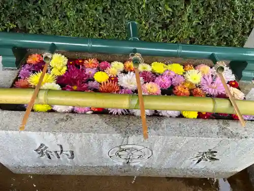 伊和志津神社の手水舎