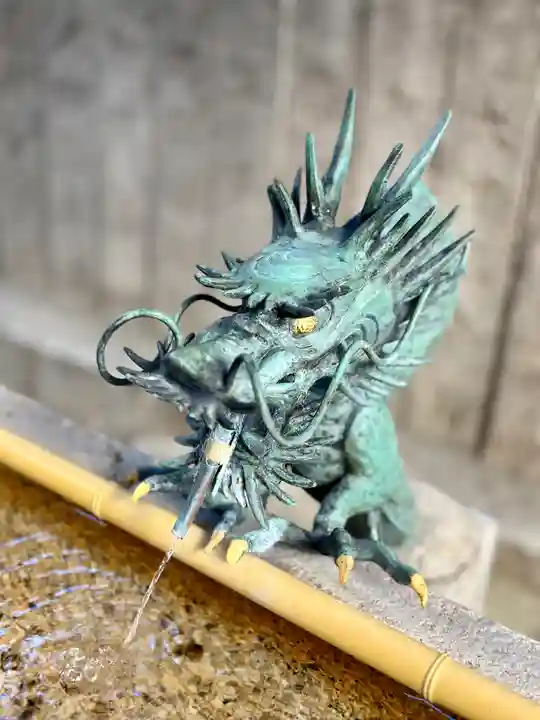 阿倍王子神社の手水舎