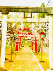 女化神社の鳥居