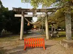 城ヶ入白山神社の鳥居