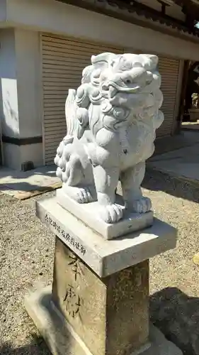 野江水神社の狛犬