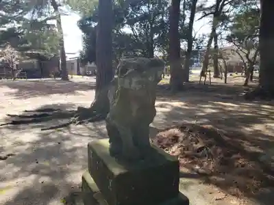 松原神社の狛犬