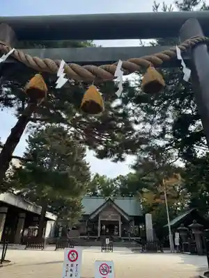 白石神社の鳥居