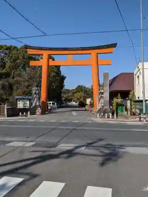 津島神社の鳥居