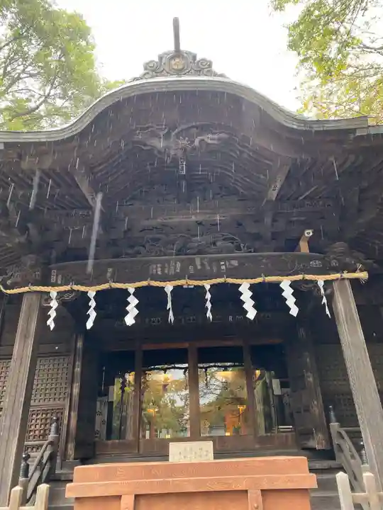 谷保天満宮の本殿・本堂