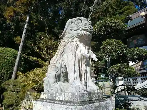 飽波神社の狛犬