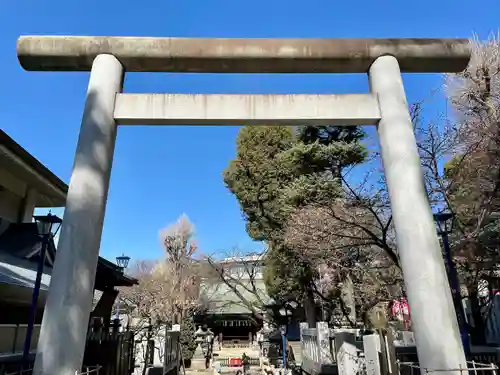 五條天神社の鳥居