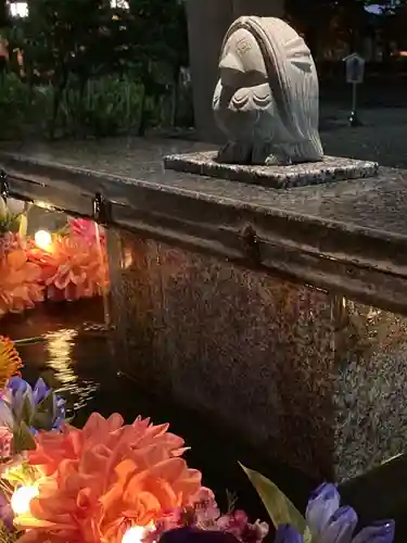 新琴似神社の狛犬