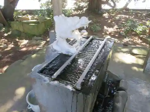 大瀬神社の手水