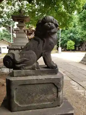 諏訪神社の狛犬