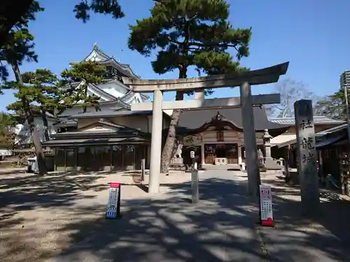 龍城神社の鳥居