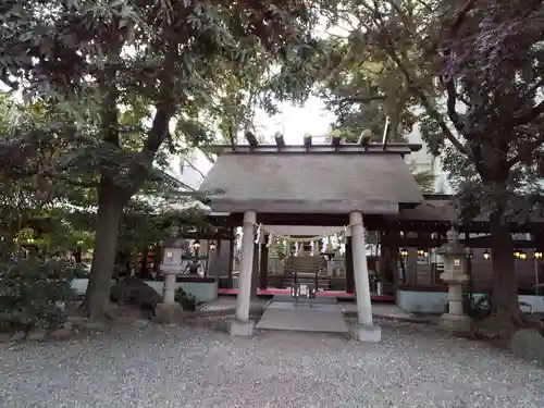 川越氷川神社の鳥居