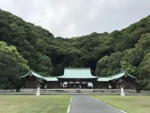 靜岡縣護國神社の本殿・本堂