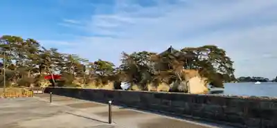 瑞巌寺五大堂の周辺