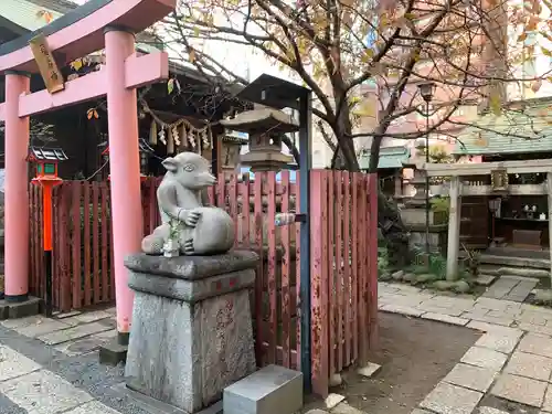 柳森神社の狛犬