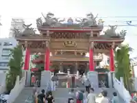 横濱関帝廟の山門・神門