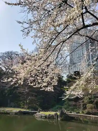 靖國神社の庭園