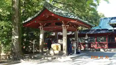 根津神社の手水舎