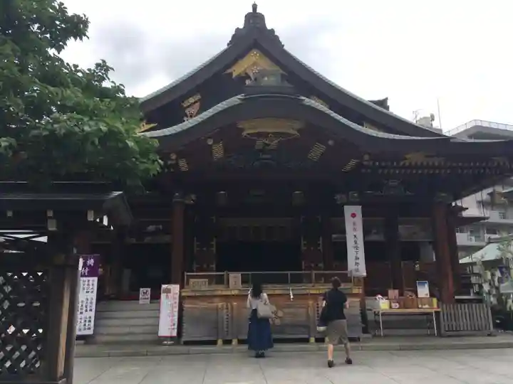 湯島天満宮の本殿・本堂