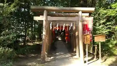 稲荷社(鹿島神宮末社)の鳥居