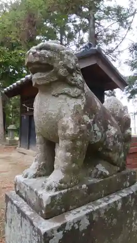 八幡神社の狛犬